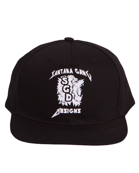 SGD Metallic Lion Logo Snapback Black