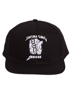 SGD Metallic Lion Logo Snapback Black