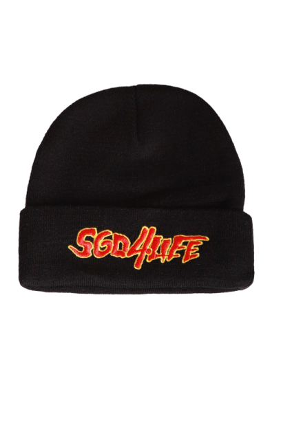 SGD Black Hulkamania Beanie